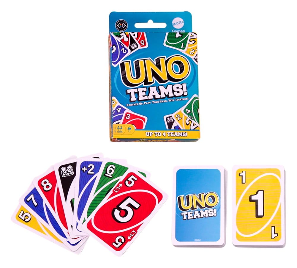 UNO Teams Card Game 194735238026
