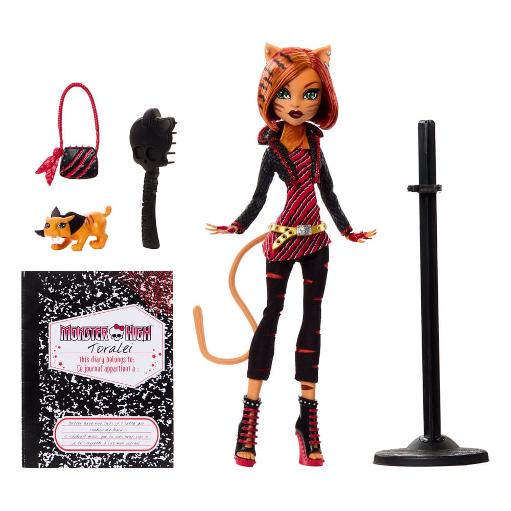Monster High Boo-riginal Creeproduction Doll Toralei 25 cm 0194735256716