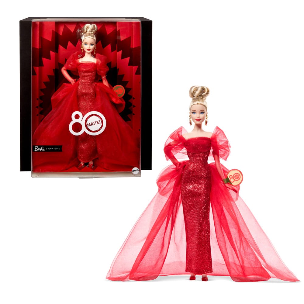 Barbie Signature Doll 80th Anniversary Blonde 0194735261383