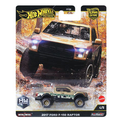Hot Wheels Premium Car Culture Diecast Vehicle 1/64 2017 Ford F-150 Raptor 0194735262373