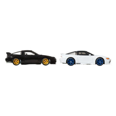 Hot Wheels Premium Car Culture Diecast Vehicle 2-Pack 1/64 '96 Nissan 180SX Type X & Nissan SilEighty 0194735262632