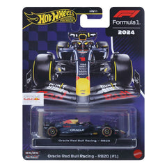 Formula 1 Hot Wheels Premium Diecast Vehicle 1/64 Oracle Red Bull Racing RB20 (#1) (Max Verstappen 2024) 0194735263776