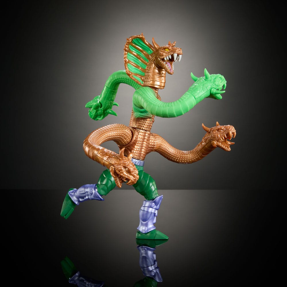 MOTU x TMNT: Turtles of Grayskull Deluxe Action Figure King Hiss 14 cm 0194735264421