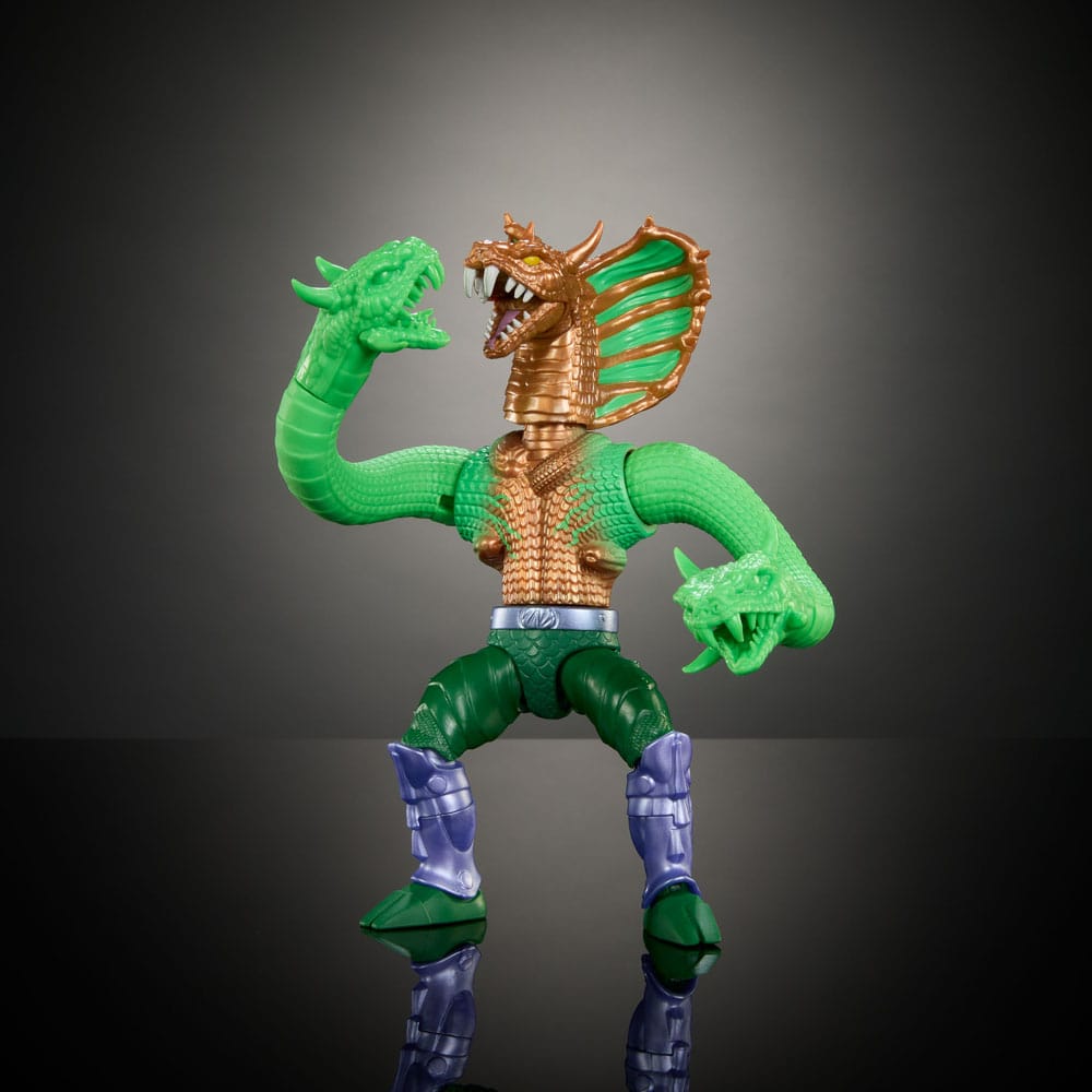 MOTU x TMNT: Turtles of Grayskull Deluxe Action Figure King Hiss 14 cm 0194735264421