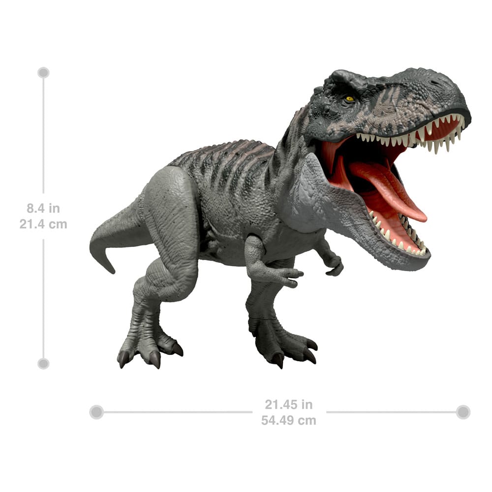 Jurassic World Rebirth Action Figure with Sound Power Devour Tyrannosaurus Rex 21 cm 0194735270644