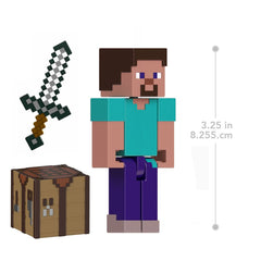 Minecraft Action Figure Steve 8 cm 0194735273546