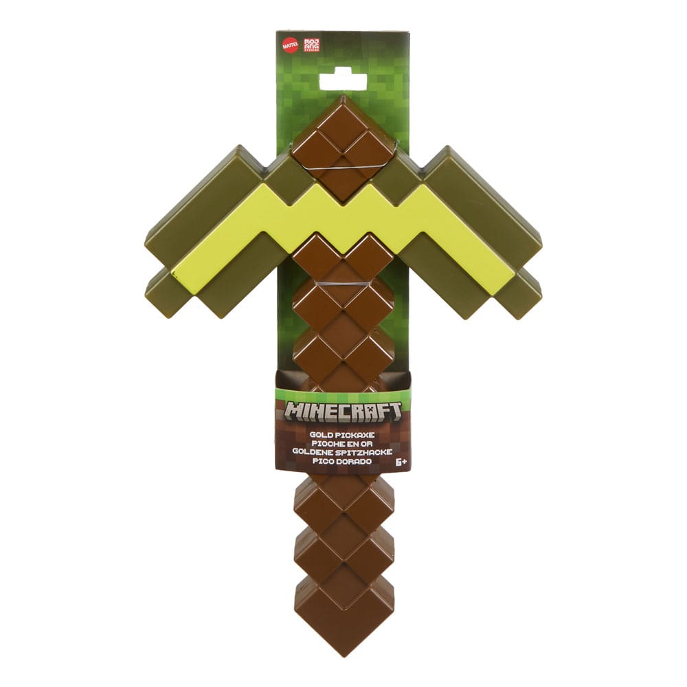 Minecraft Roleplay Replica Gold Pickaxe 0194735276424