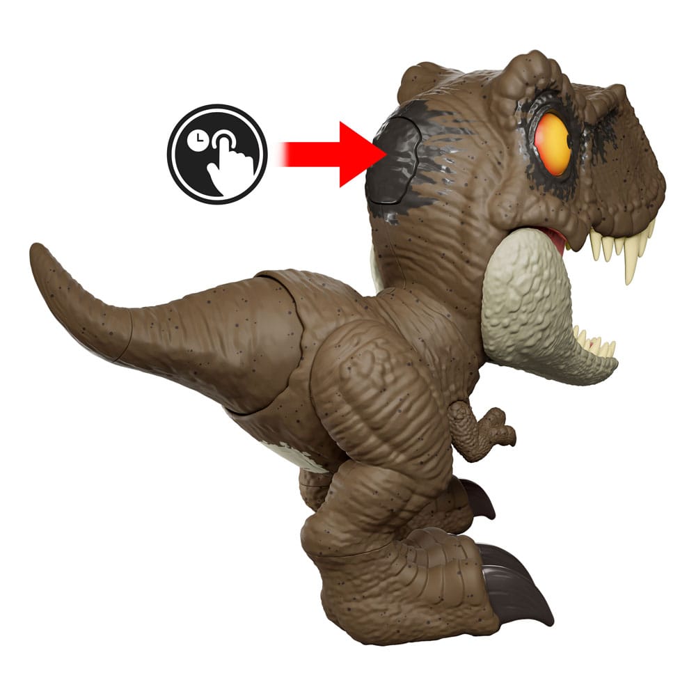 Jurassic World Action Figure with Sound Roar Command Tyrannosaurus Rex 16 cm 0194735277346