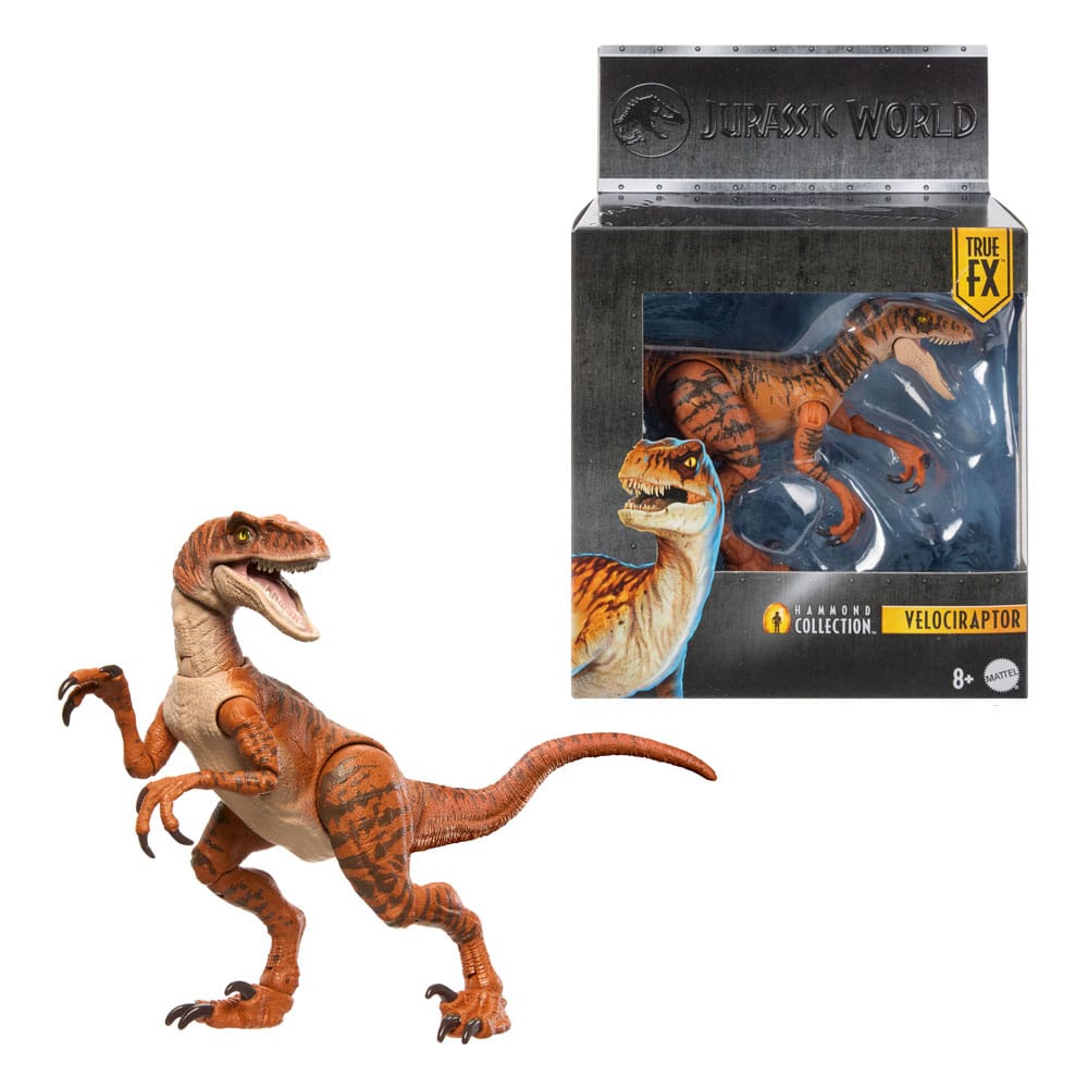 Jurassic World Hammond Collection Action Figure Velociraptor 0194735284993
