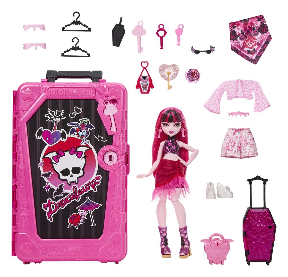 Monster High Skulltimate Secrets Doll  Destination: Gore-geous Oasis - Draculaura 0194735289042