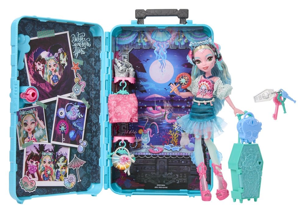 Monster High Skulltimate Secrets Doll Destination: Gore-geous Oasis - Lagoona Blue 0194735289004