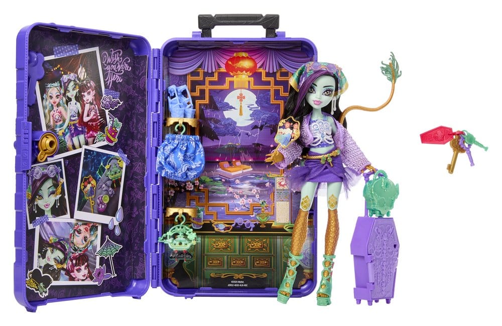 Monster High Skulltimate Secrets Doll Destination: Gore-geous Oasis - Jinafire Long 0194735288892