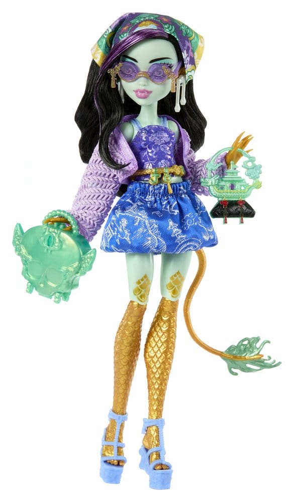 Monster High Skulltimate Secrets Doll Destination: Gore-geous Oasis - Jinafire Long 0194735288892