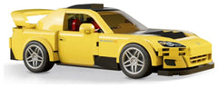 Hot Wheels Speed Series Mattel Brick Shop Building Set 1/32 '07 Honda S2000 0194735331567