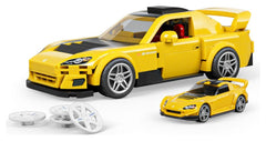 Hot Wheels Speed Series Mattel Brick Shop Building Set 1/32 '07 Honda S2000 0194735331567