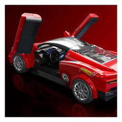 Mattel Brick Shop Hot Wheels Speed Series Building Set 1/32 Maserati MC20 0194735331543