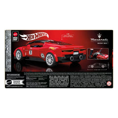 Mattel Brick Shop Hot Wheels Speed Series Building Set 1/32 Maserati MC20 0194735331543