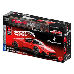 Mattel Brick Shop Hot Wheels Speed Series Building Set 1/32 Maserati MC20 0194735331543
