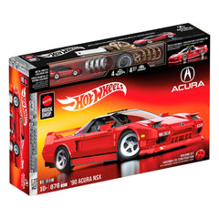 Mattel Brick Shop Hot Wheels Elite Series Building Set 1/16 '90 Acura NSX 0194735304806