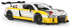 Hot Wheels Elite Mattel Brick Shop Building Set 1/16 '15 Audi R8 LMS 0194735304813