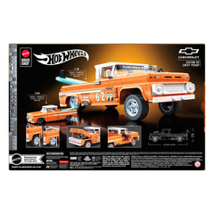 Mattel Brick Shop Hot Wheels Elite Series Building Set 1/16 Custom '62 Chevy Pickup 0194735304820