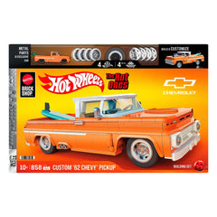 Mattel Brick Shop Hot Wheels Elite Series Building Set 1/16 Custom '62 Chevy Pickup 0194735304820