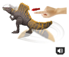 Jurassic World: Die Wiedergeburt Actionfigur Tail Thrasher Spinosaurus 55 cmJurassic World Rebirth Action Figure Tail Thrasher Spinosaurus 55 cmJurassic World : Renaissance figurine Tail Thrasher Spinosaurus 55 cmJurassic World: el renacer Figura Tail Thr 0194735309498