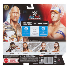 WWE Main Event Showdown Action Figures The Rock Final Boss vs John Cena 2-Pack 15 cm 0194735311309