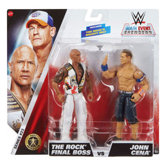 WWE Main Event Showdown Action Figures The Rock Final Boss vs John Cena 2-Pack 15 cm 0194735311309