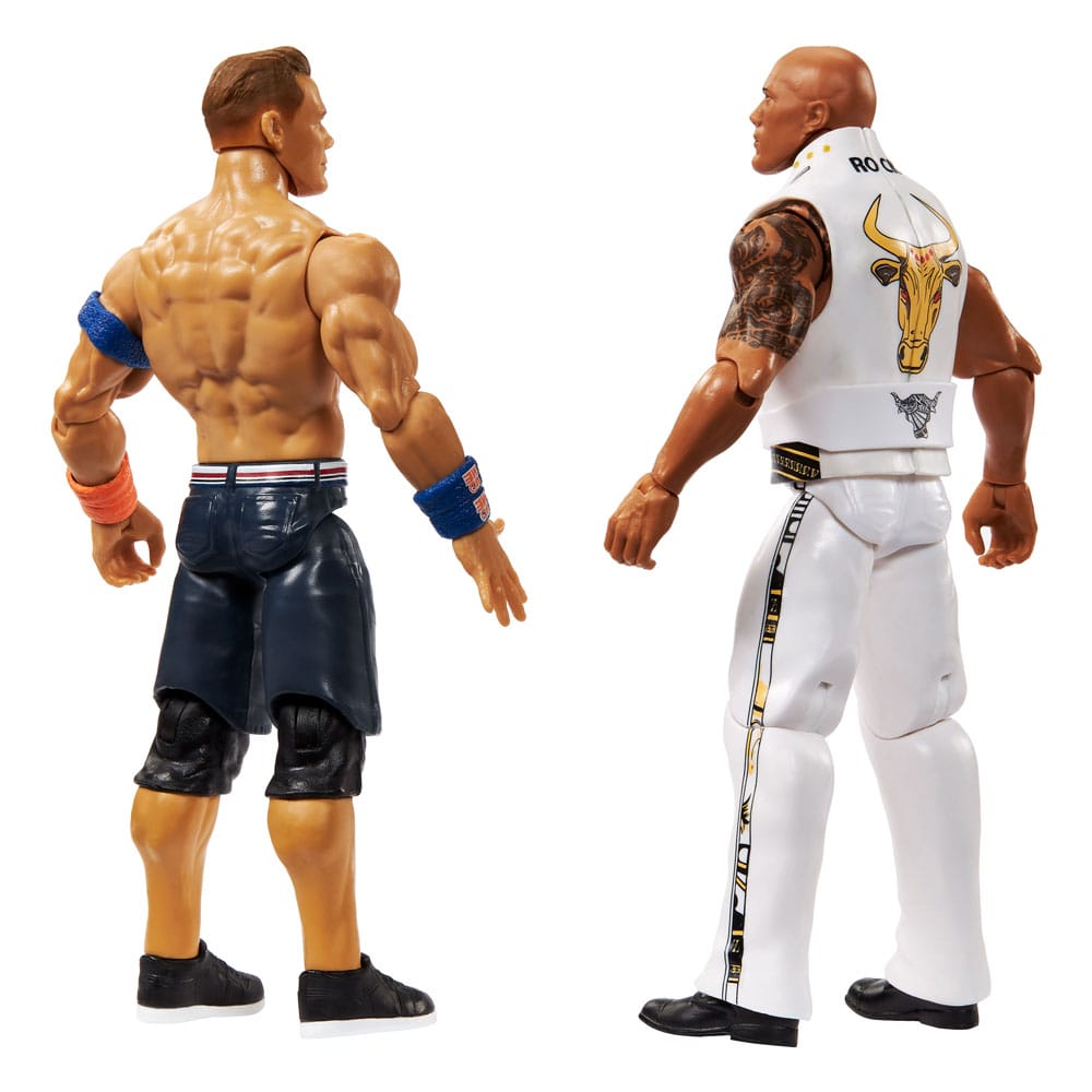 WWE Main Event Showdown Action Figures The Rock Final Boss vs John Cena 2-Pack 15 cm 0194735311309
