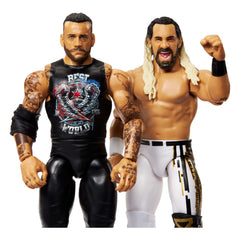 WWE Main Event Showdown Action Figures CM Punk vs Seth "Freakin" Rollins 2-Pack 15 cm 0194735311323