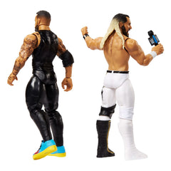 WWE Main Event Showdown Action Figures CM Punk vs Seth "Freakin" Rollins 2-Pack 15 cm 0194735311323