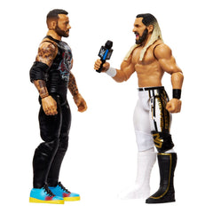 WWE Main Event Showdown Action Figures CM Punk vs Seth "Freakin" Rollins 2-Pack 15 cm 0194735311323