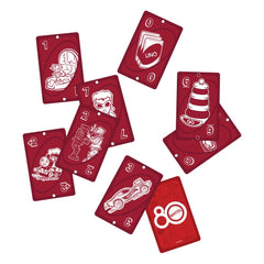 Mattel 80th Anniversary UNO Card Game Ruby Red 0194735315994