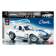 Mattel Brick Shop Hot Wheels Elite Series Building Set 1/16 Corvette Grand Sport 0194735320592