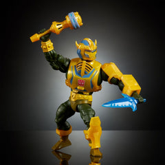 Masters of the Universe x Transformers Action Figure Bumblebee Armor Man-At-Arms heo European Exclusive 14 cm 0194735321599
