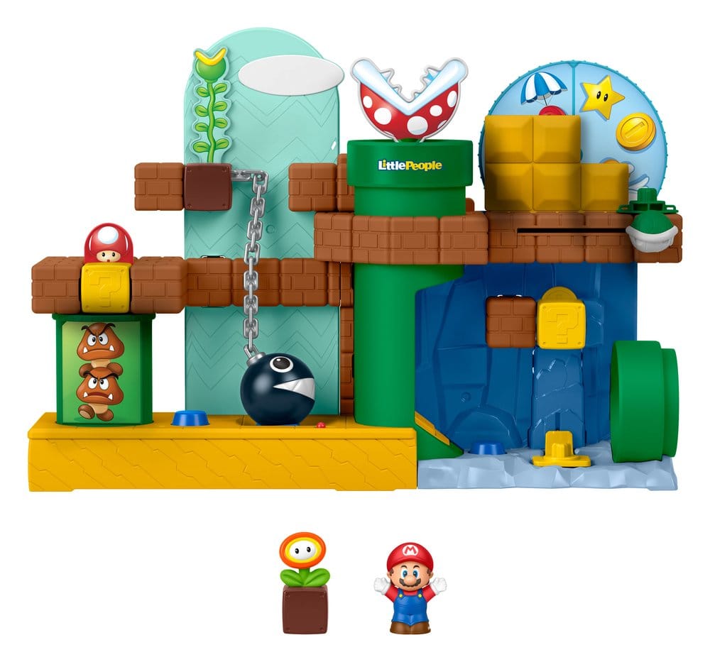 My Mario Little People Playset Mario's Adventure 0194735331086