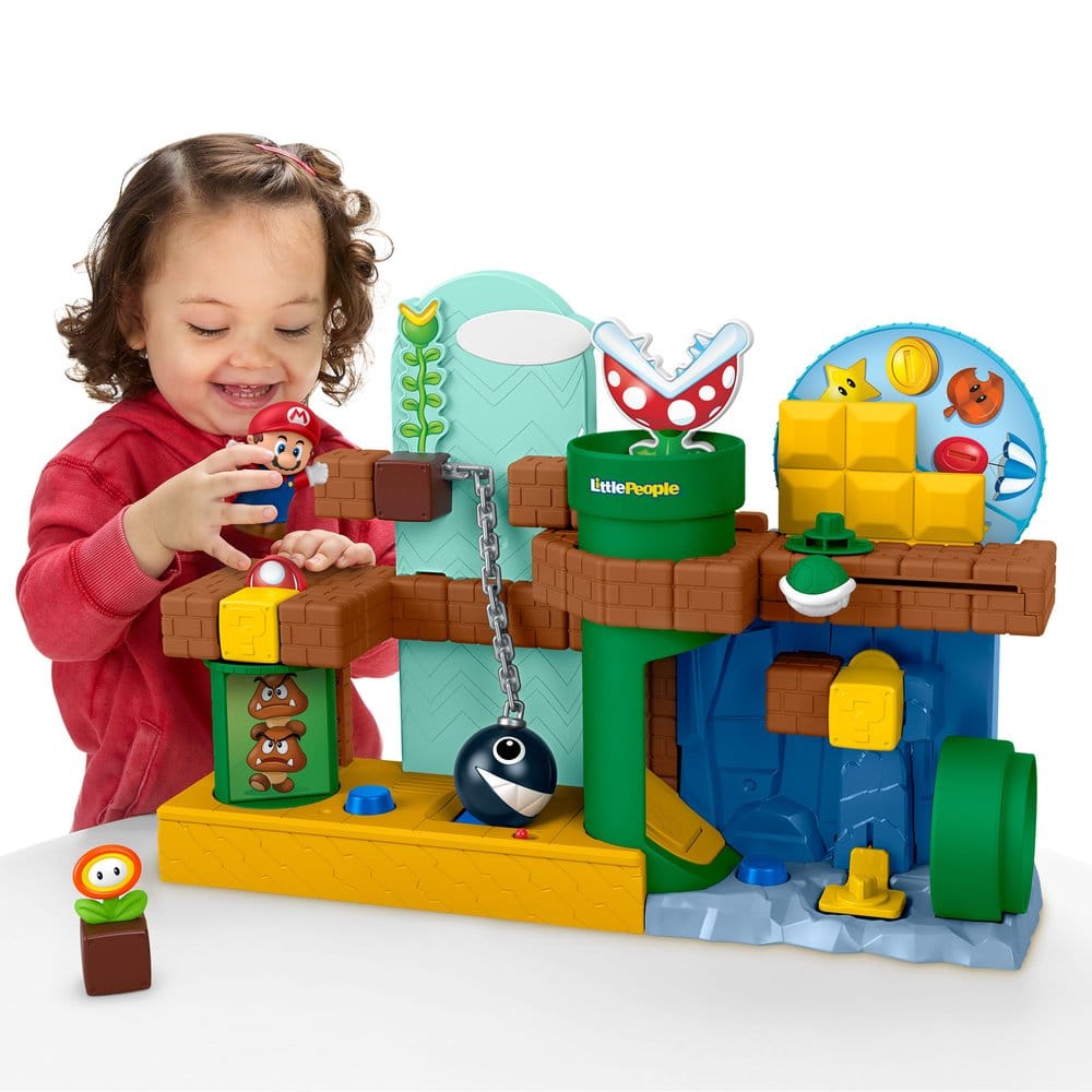 My Mario Little People Playset Mario's Adventure 0194735331086