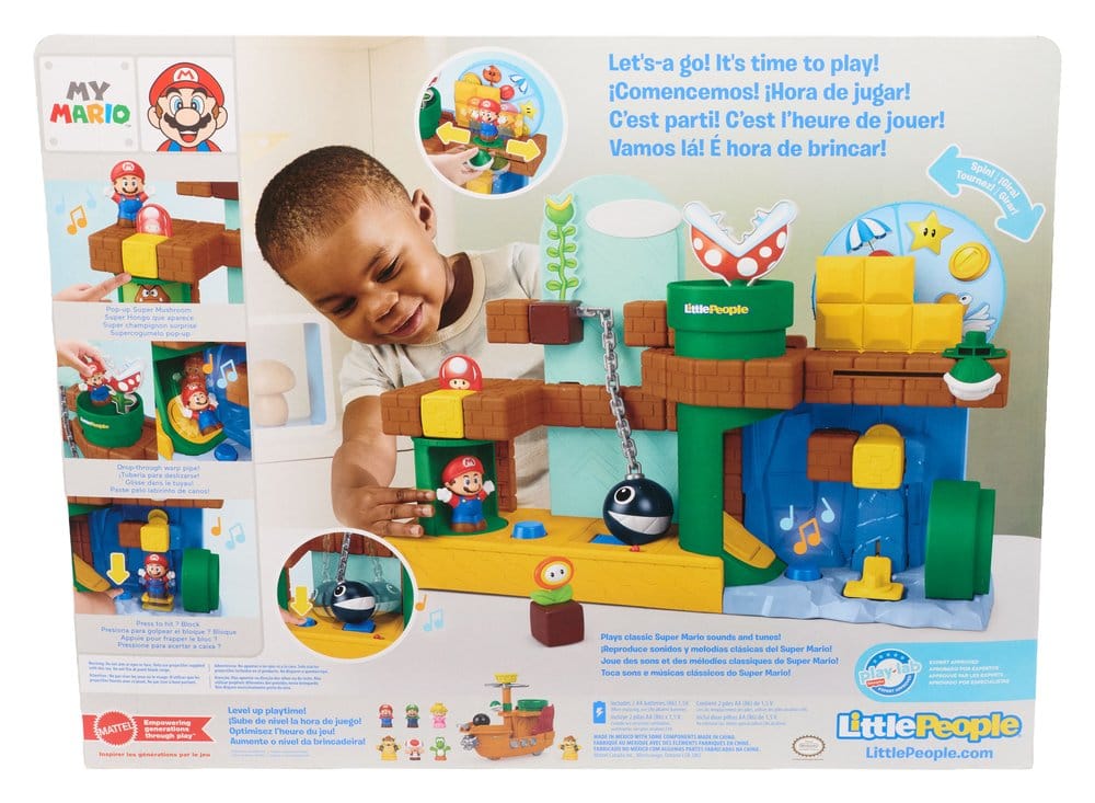 My Mario Little People Playset Mario's Adventure 0194735331086