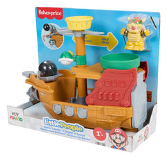 My Mario Little People Playset Bowser's Airship 0194735331024