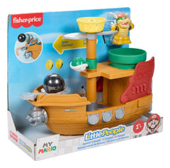 My Mario Little People Playset Bowser's Airship 0194735331024