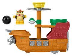 My Mario Little People Playset Bowser's Airship 0194735331024