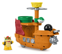 My Mario Little People Playset Bowser's Airship 0194735331024