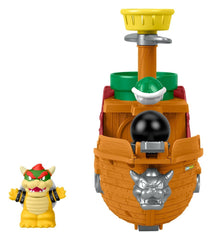 My Mario Little People Playset Bowser's Airship 0194735331024