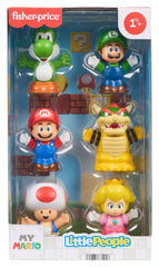 My Mario Little People Collector Mini Figure 6-Pack 7 cm 0194735331048