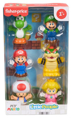 My Mario Little People Collector Mini Figure 6-Pack 7 cm 0194735331048
