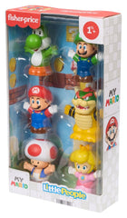 My Mario Little People Collector Mini Figure 6-Pack 7 cm 0194735331048