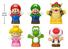 My Mario Little People Collector Mini Figure 6-Pack 7 cm 0194735331048