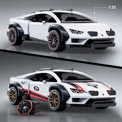 Hot Wheels Speed Mattel Brick Shop Building Set 1/32 Lamborghini Huracán Sterrato 0194735402779
