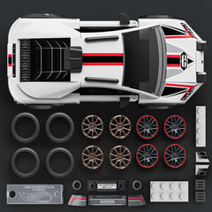 Hot Wheels Speed Mattel Brick Shop Building Set 1/32 Lamborghini Huracán Sterrato 0194735402779